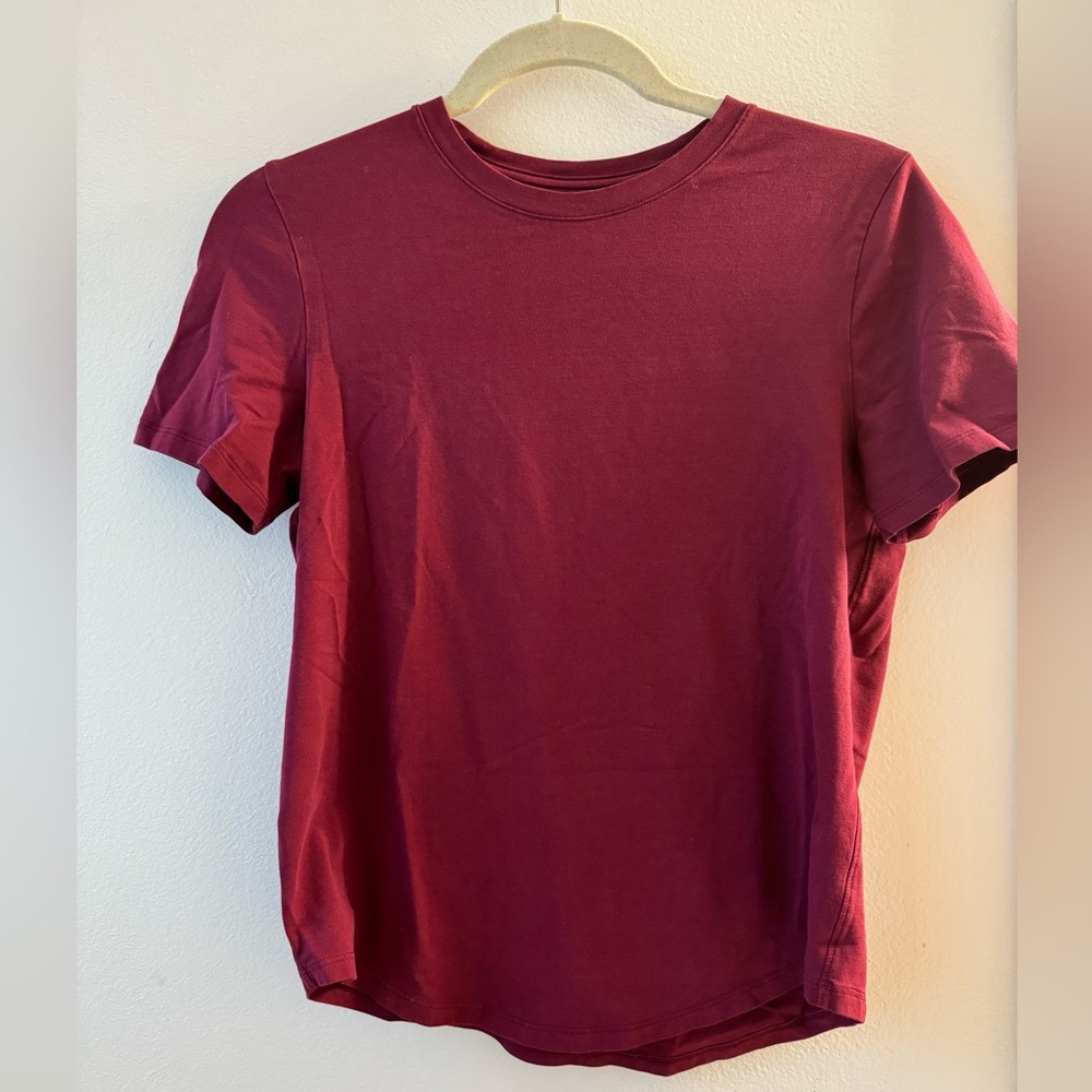 Lululemon Love Curved-Hem Crewneck T-Shirt